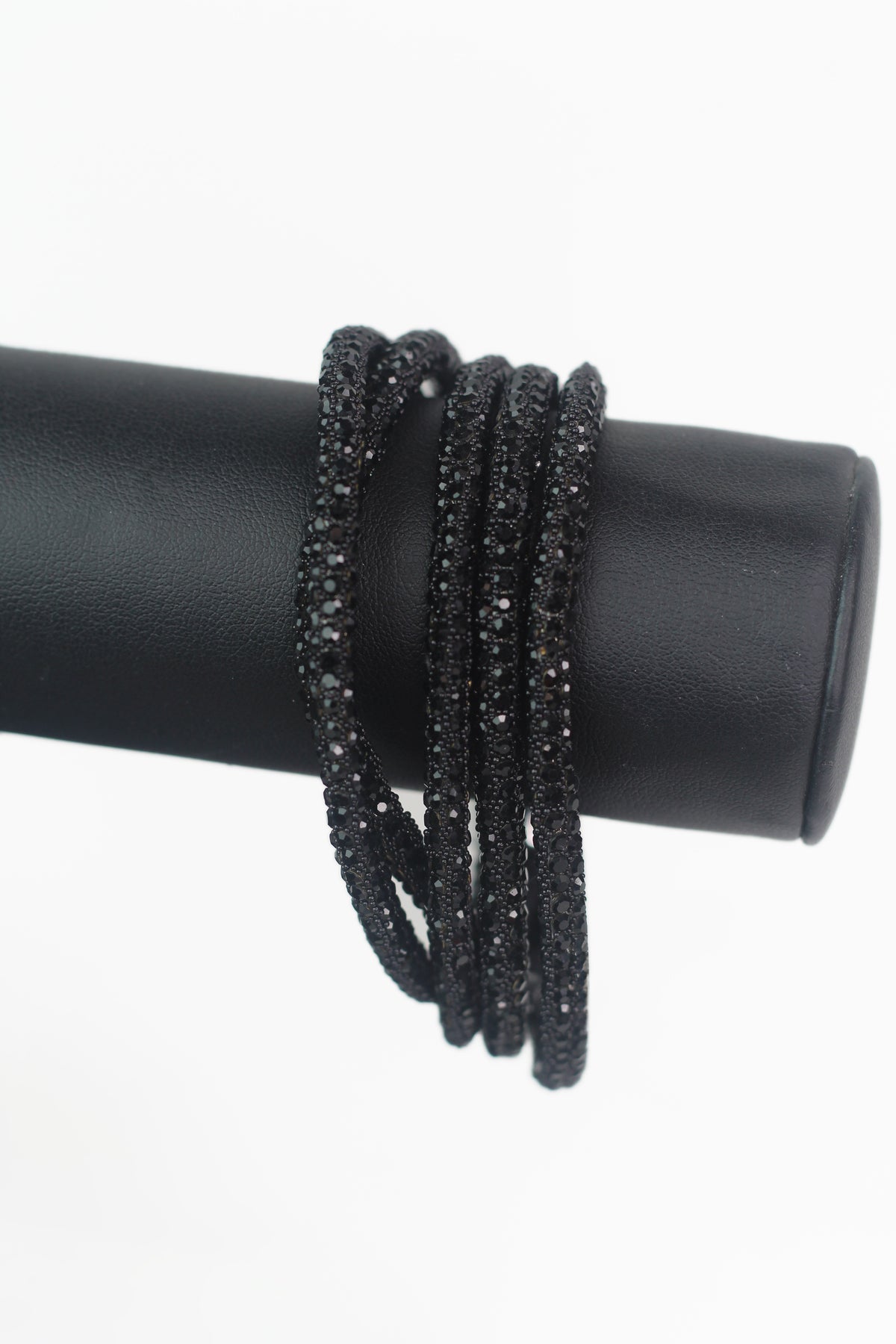Rhinestone Ropes Multi Strand Magnetic Bracelet