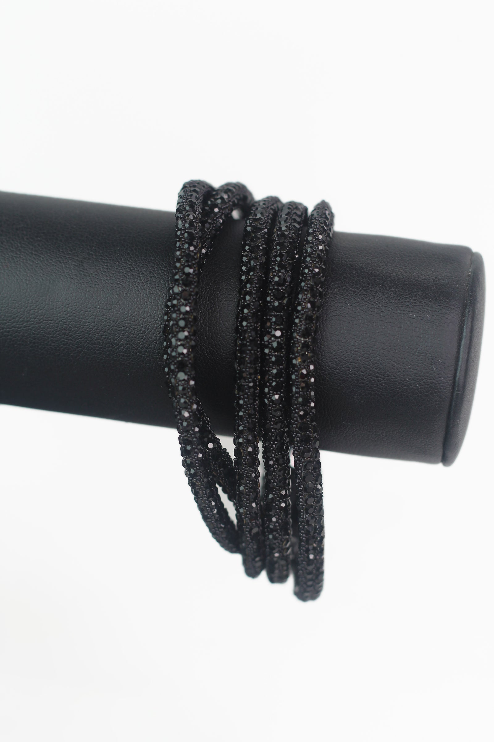 Rhinestone Ropes Multi Strand Magnetic Bracelet