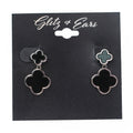 Small & Large Clover Dangling Earrings