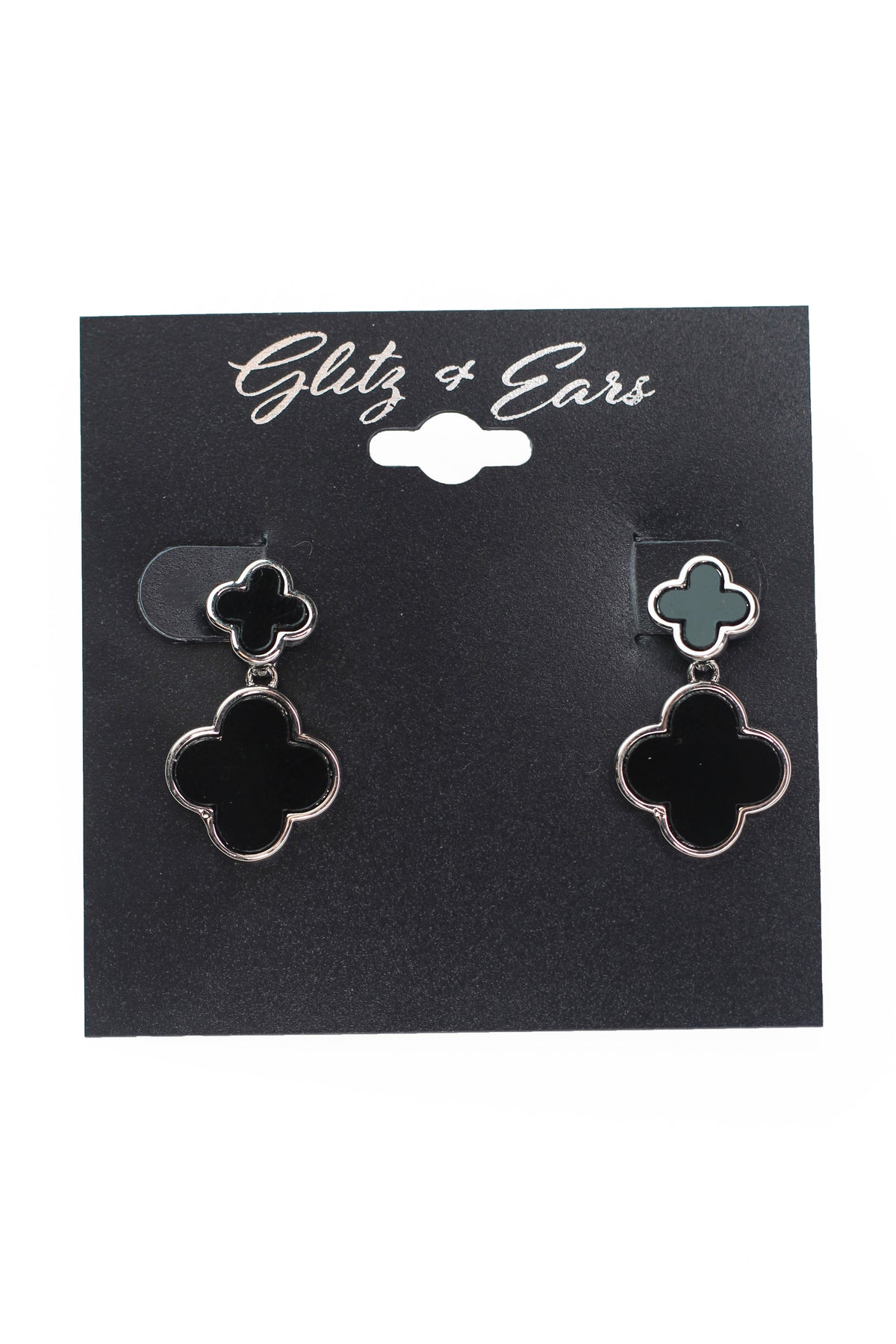 Small &amp; Large Clover Dangling Earrings