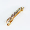 3 Row Rhinestone Hair Clip