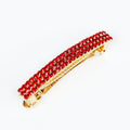 3 Row Rhinestone Hair Clip