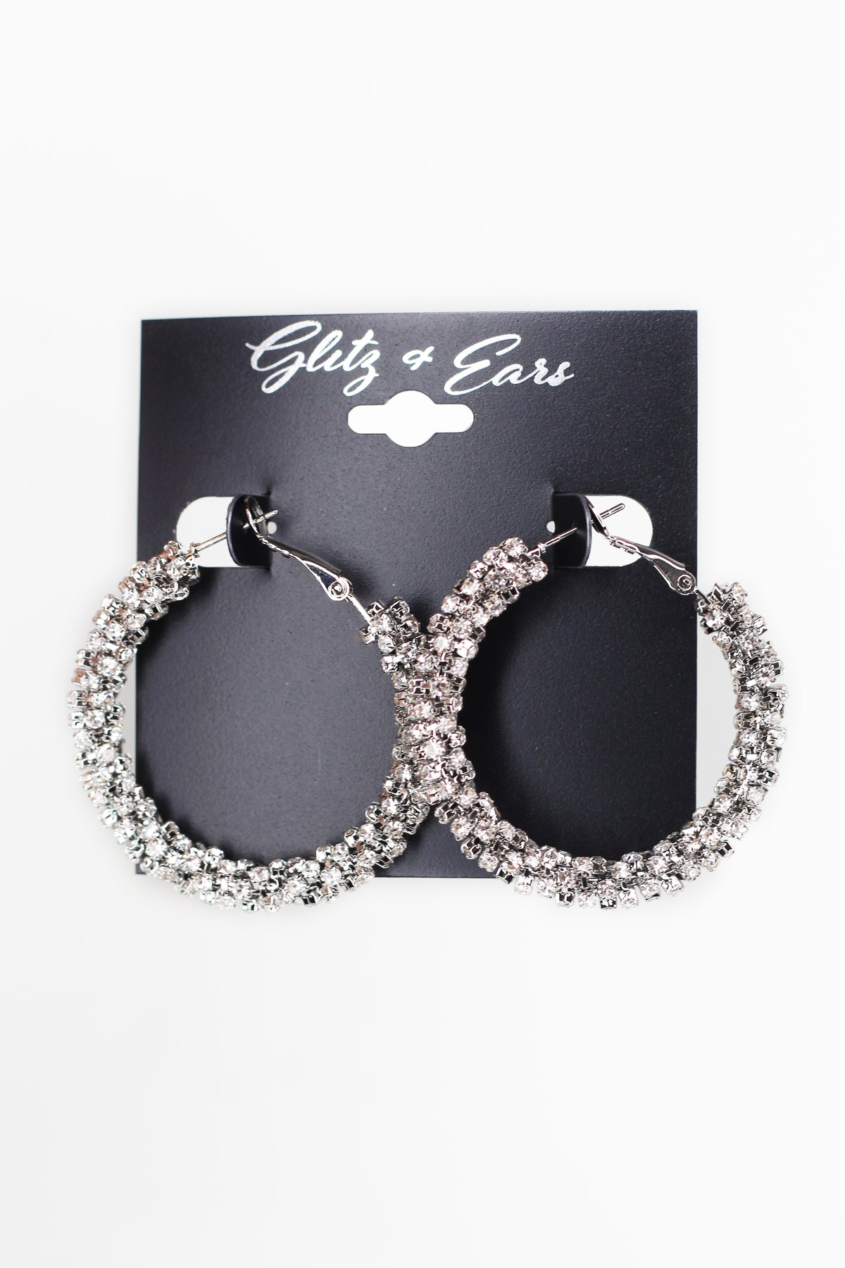 Rhinestone Tinsel Hoop
