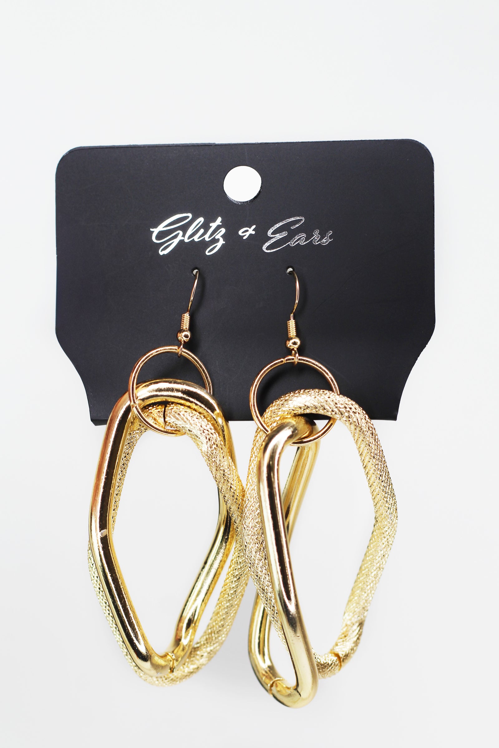 Chunky Mixed Textured Chain Link Necklace