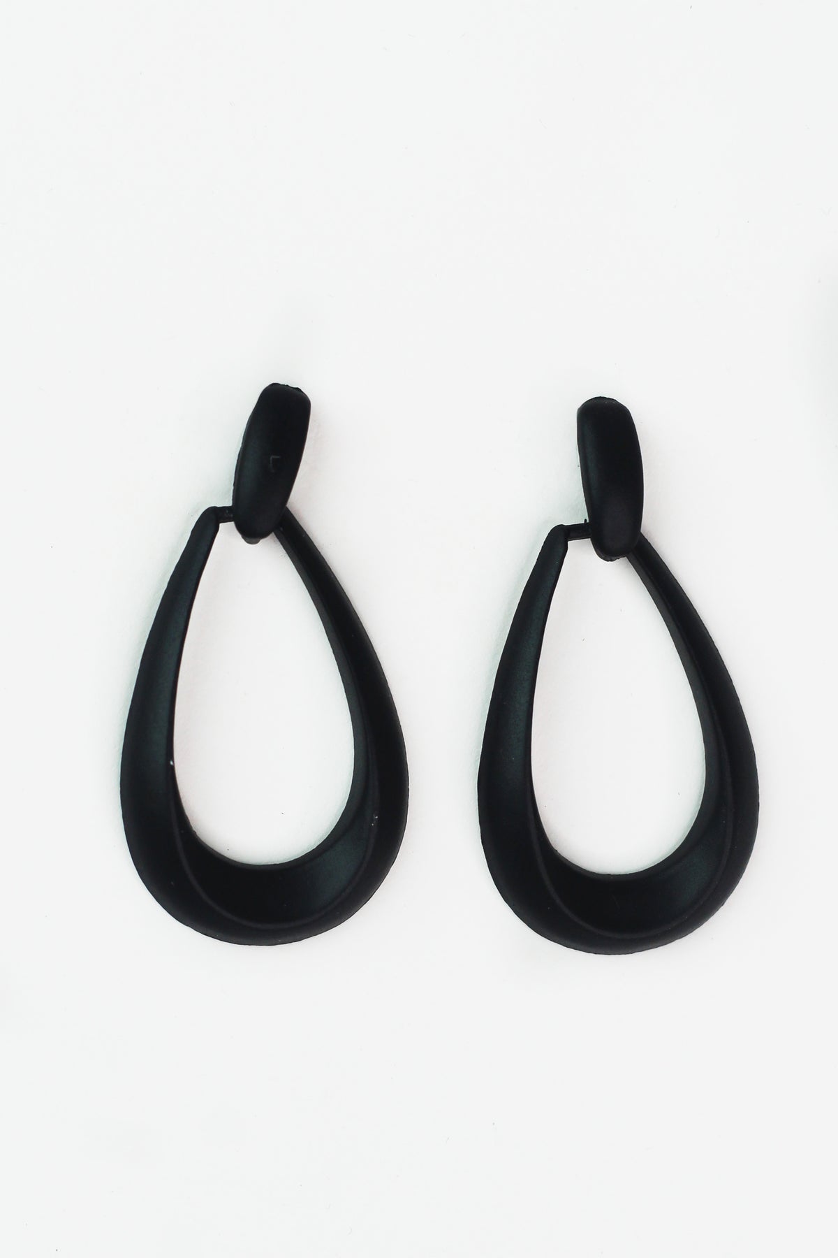 Open Teardrop Dangling Earrings