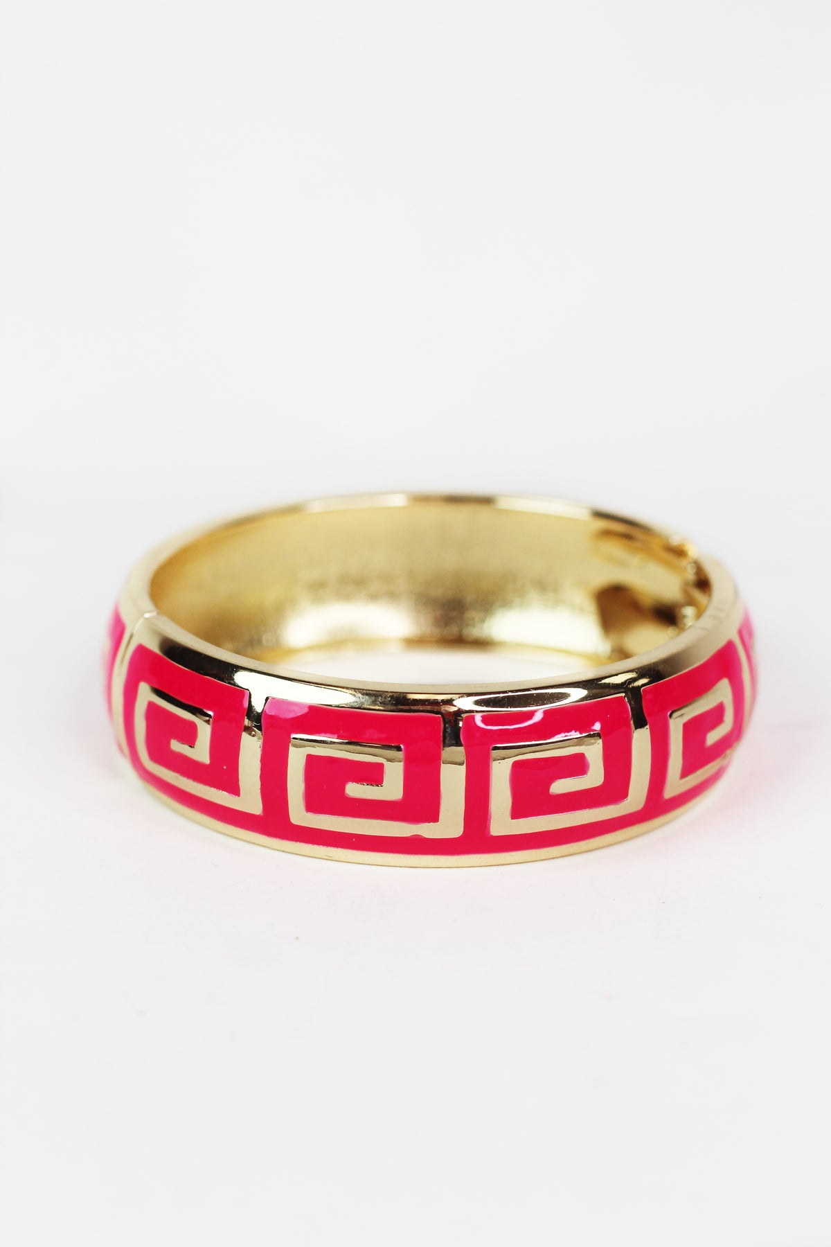 Greek Key Bangle Bracelet