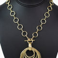 Multi Circles Toggle Necklace