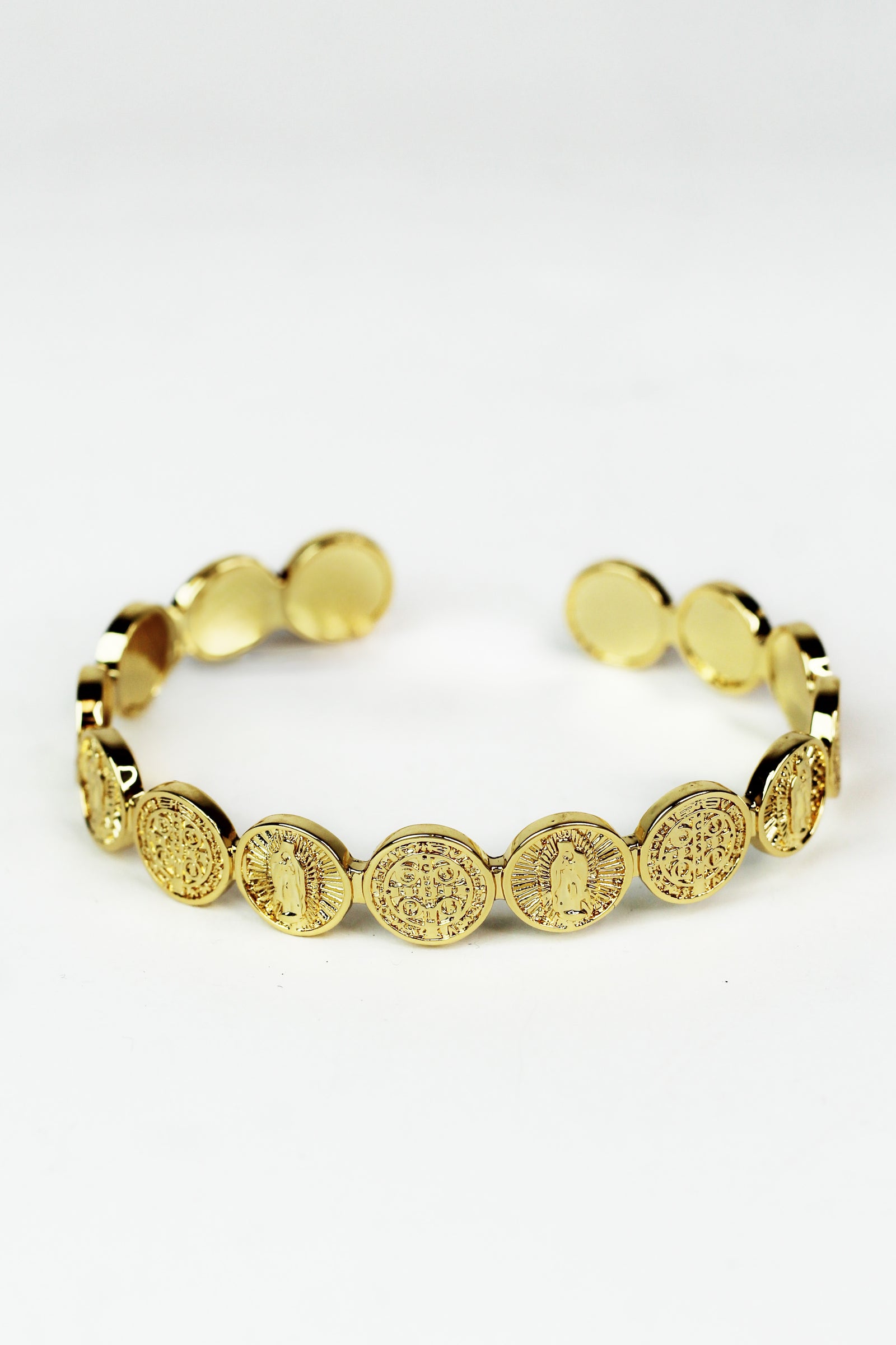 St. Benedict Medals Cuff Bracelet