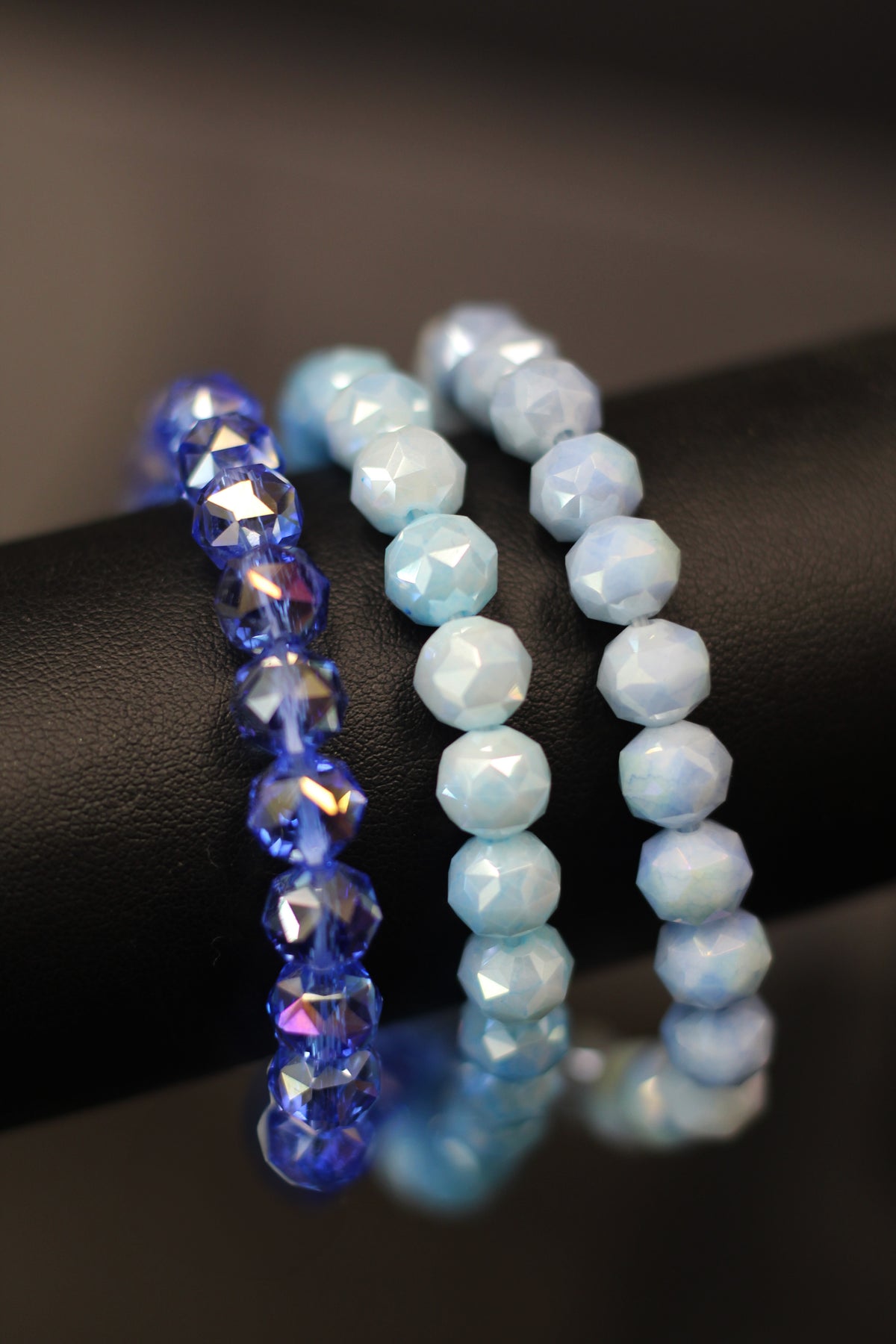 3pc Beaded Stretch Bracelet Set