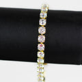 Medium Round Rhinestone Tennis Bracelet
