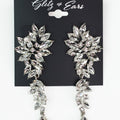 Marquis & Round Clusters w/ Teardrop Dangling Earrings