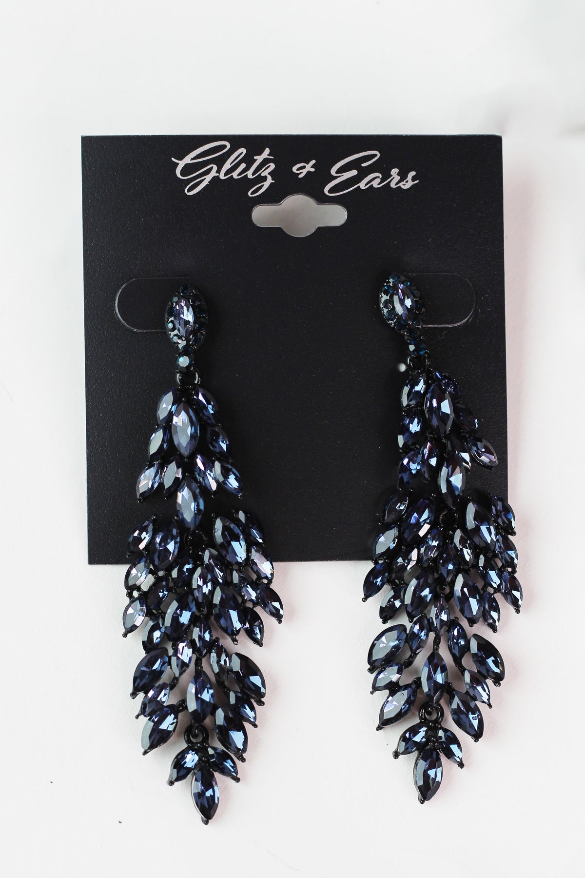 XS Almond Stones Long Earring