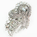 Stone Arch Teardrop Almond Bottom XL Brooch