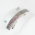 7 Row Rhinestone Hair Barrette