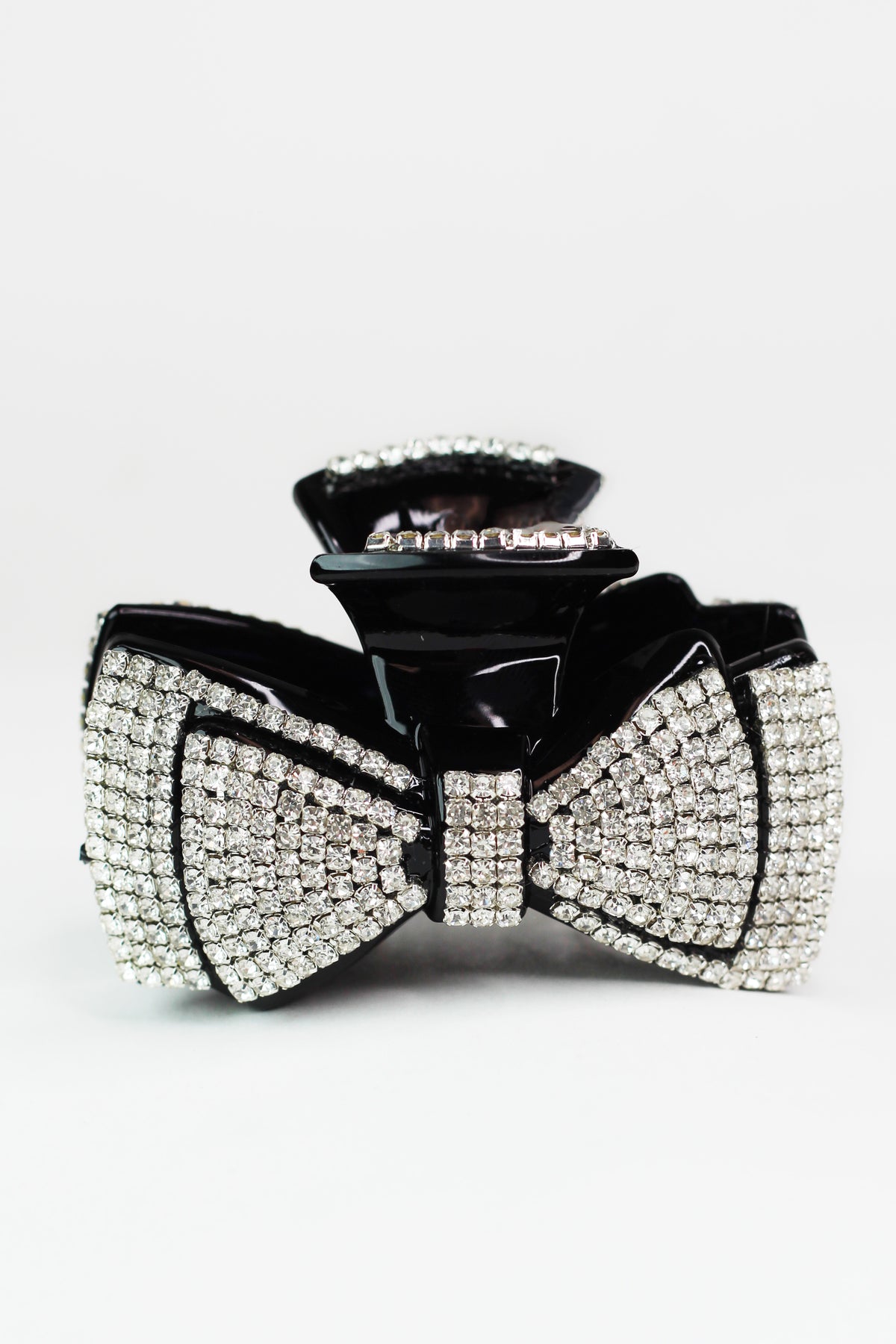Rhinestone Bowtie Hair Claw