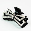 Rhinestone Open Bowtie Hair Claw