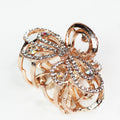 Sm. Rhinestone Bow Hair Claw