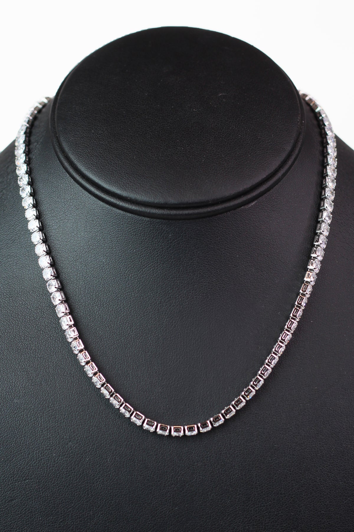 Rhinestone Tennis Necklace