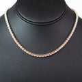 Rhinestone Tennis Necklace