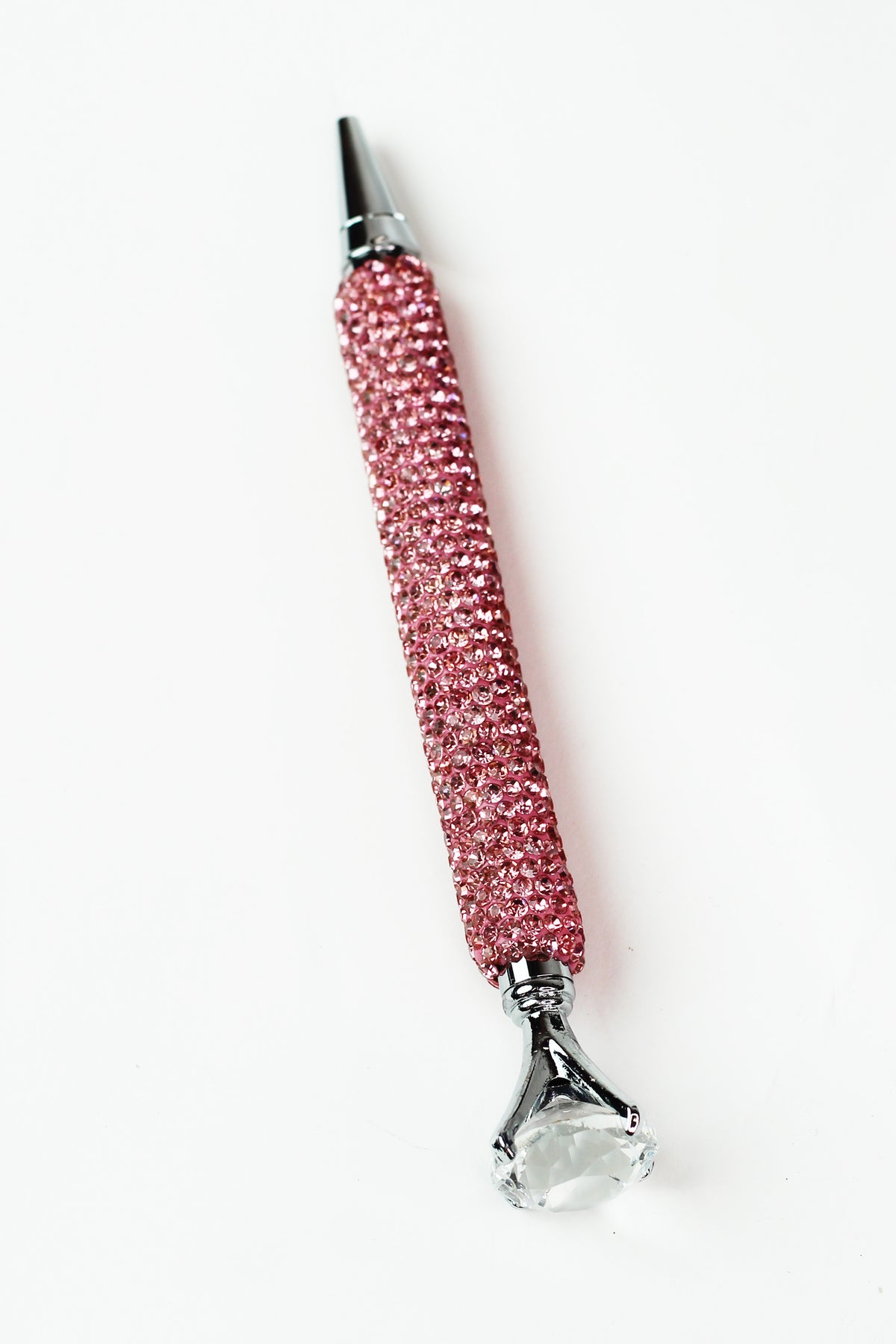 Thick Rhinestone Diamond Top Writing Pen