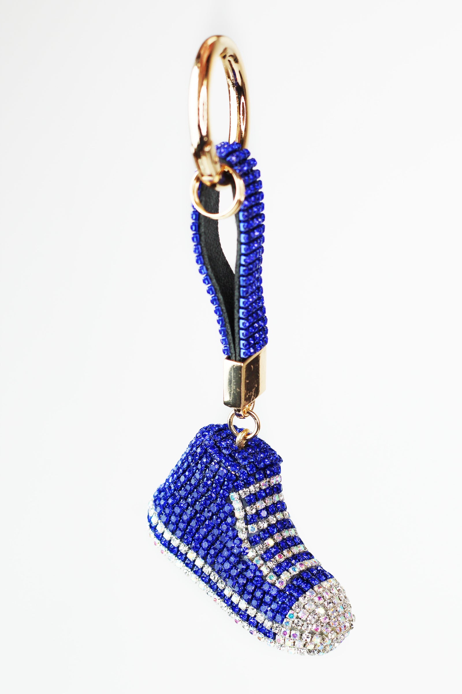 Rhinestone High Top Sneaker Purse Charm