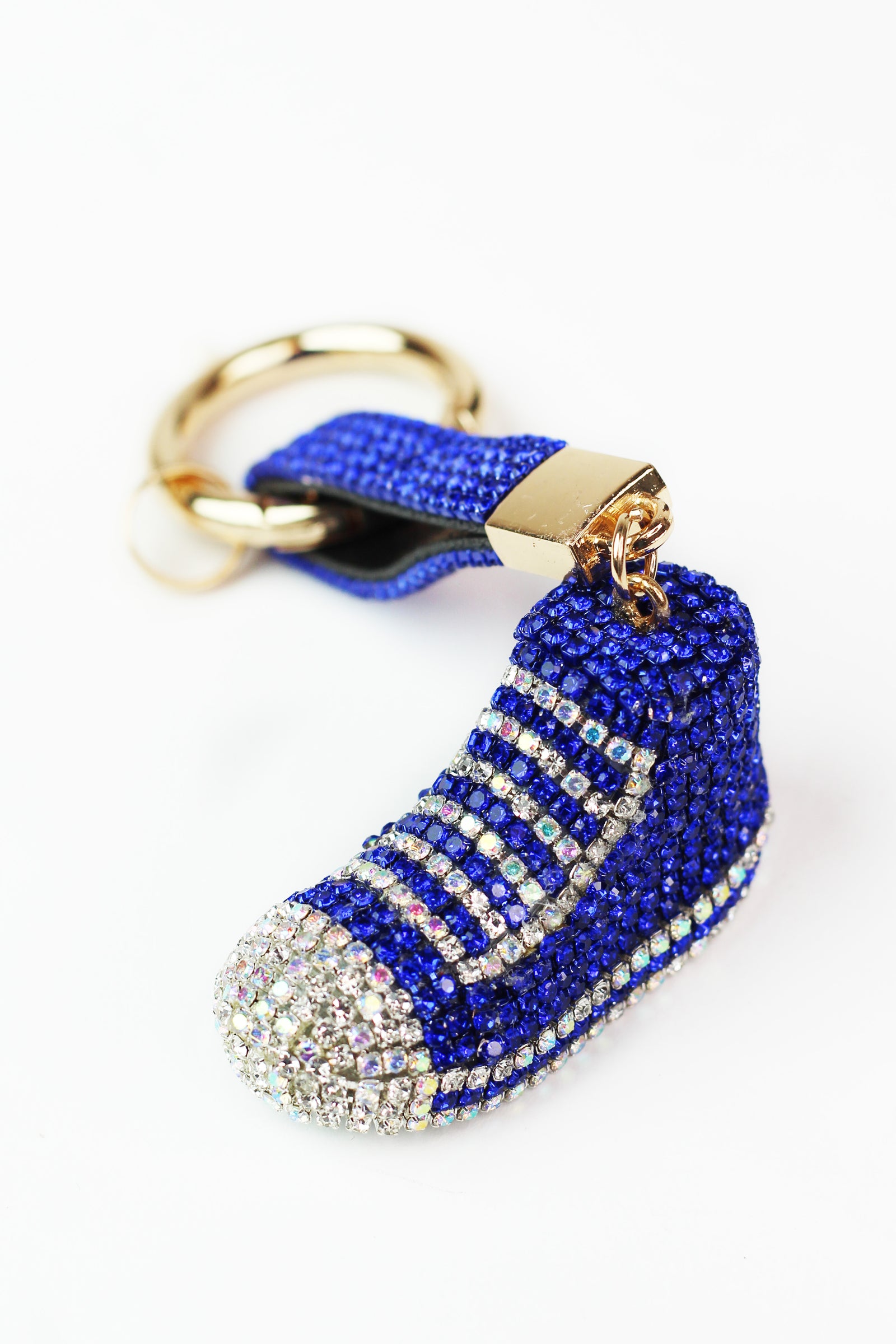 Rhinestone High Top Sneaker Purse Charm
