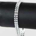 All Baguette Rhinestone Tennis Bracelet