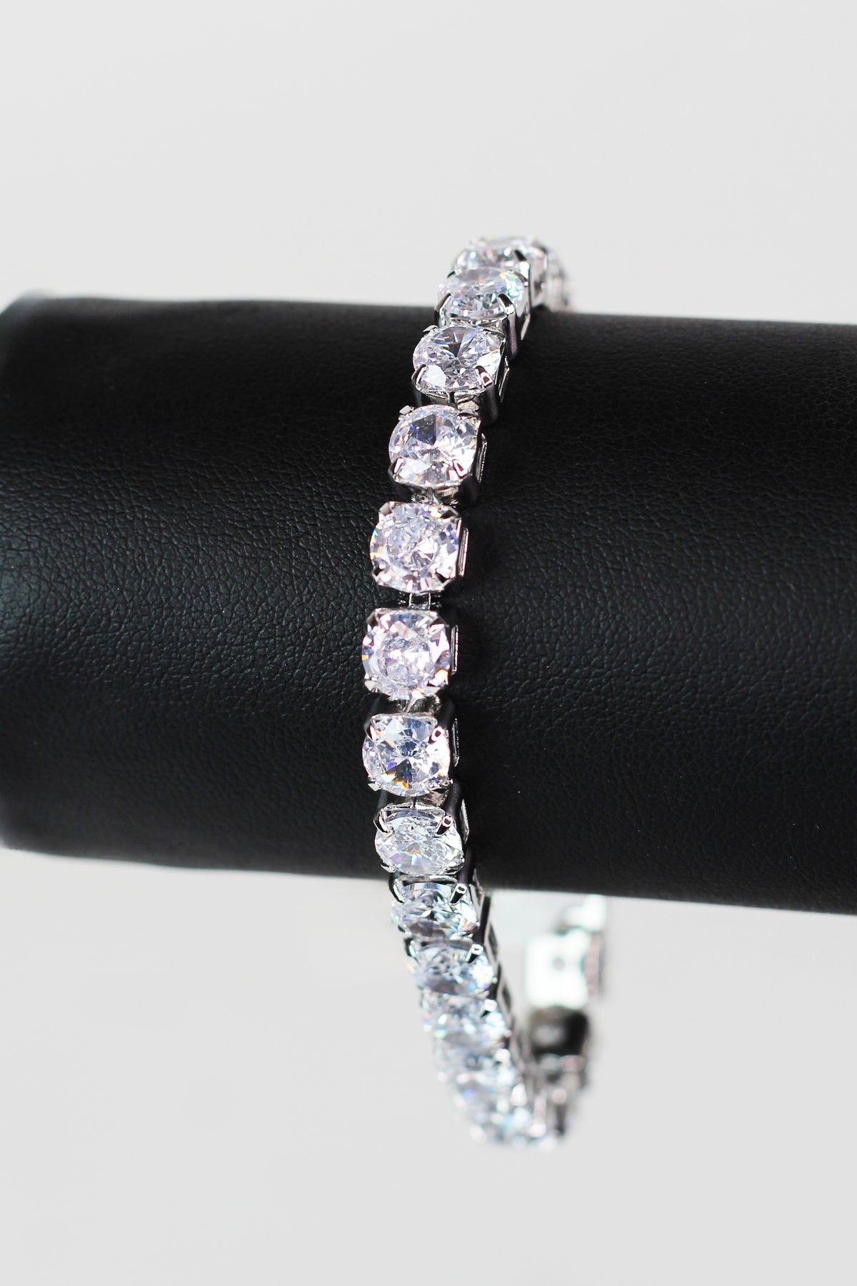 Chunky Rhinestone Tennis Bracelet