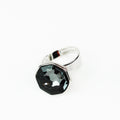Octagon Stone Ring