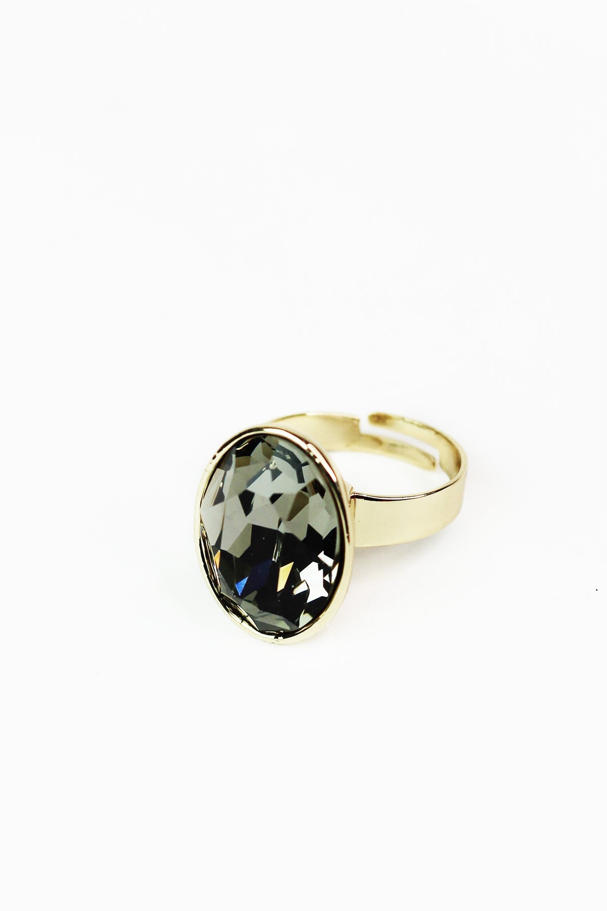 Large Oval Stone Ring