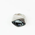 Large Sideways Diamond Stone Ring