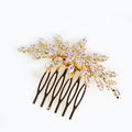 Marquis Burst Rhinestone Hair Comb