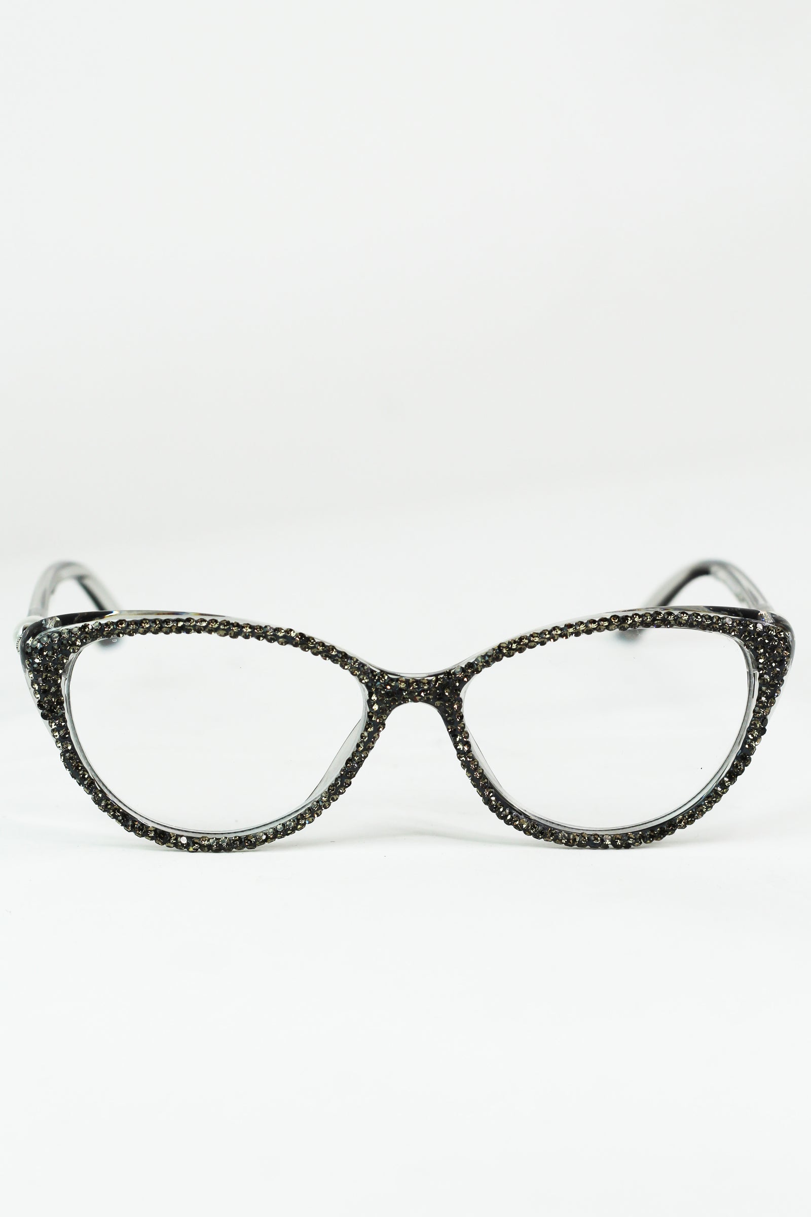 Rounded Frame Rhinestone Readers