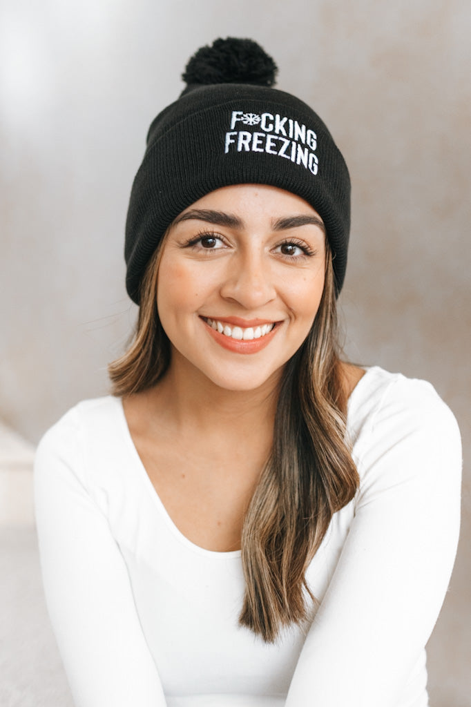 F*cking Freezer Pompom Beanie (SALE)