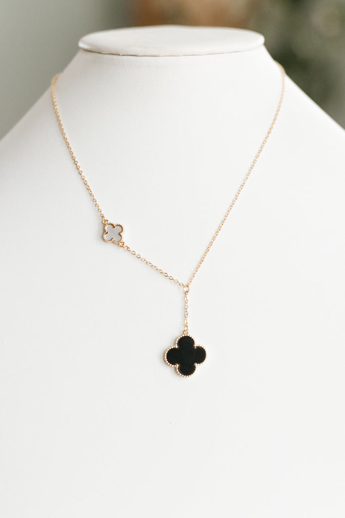 2 Clover Small Chain Necklace