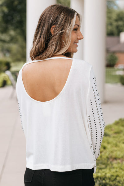 High & Low Open Back Stone Top