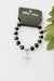 Beaded Cross Bracelet