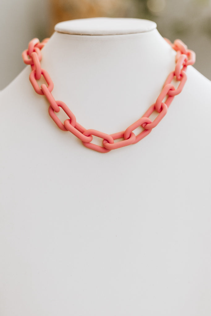 Large Smooth Linked Chain Necklace (SALE)