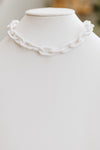 Large Smooth Linked Chain Necklace