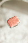 Rectangle Rhinestone Pill Case