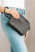 Faux Leather Double Zipper Clutch (SALE)