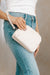 Faux Leather Double Zipper Clutch (SALE)