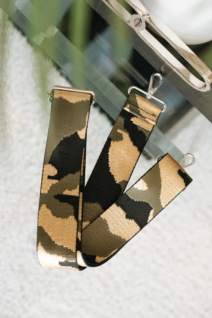 Camo Guitar Strap for Purse