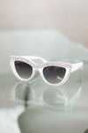 Bling Rhinestone Cat Eye Sunglasses