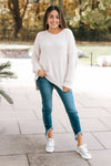 Nubby High Low Sweater