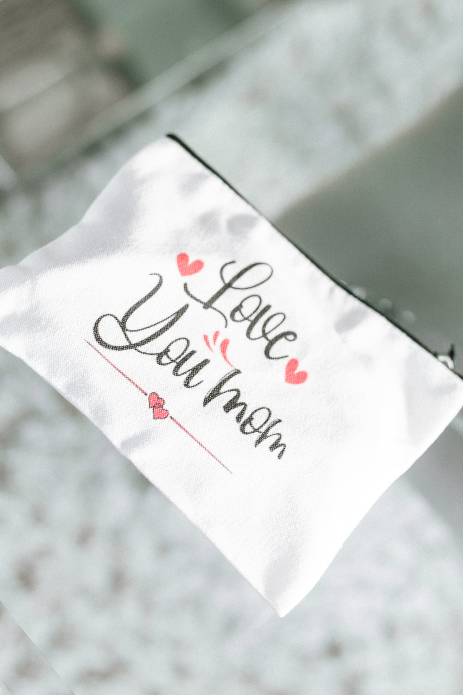 "Love you Mom" Makeup Bag (SALE)