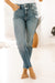 High Rise Slim Straight Leg Jean