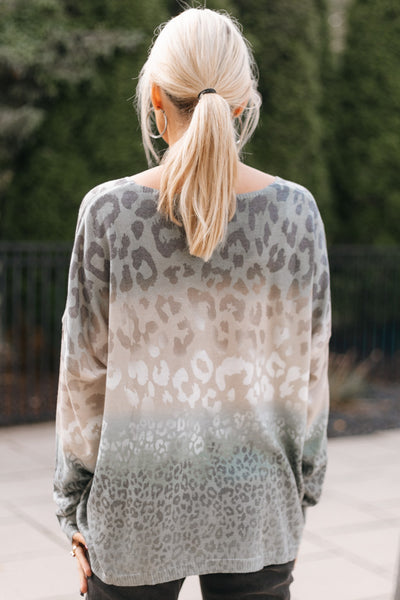 Cheetah Print Italian Sweater