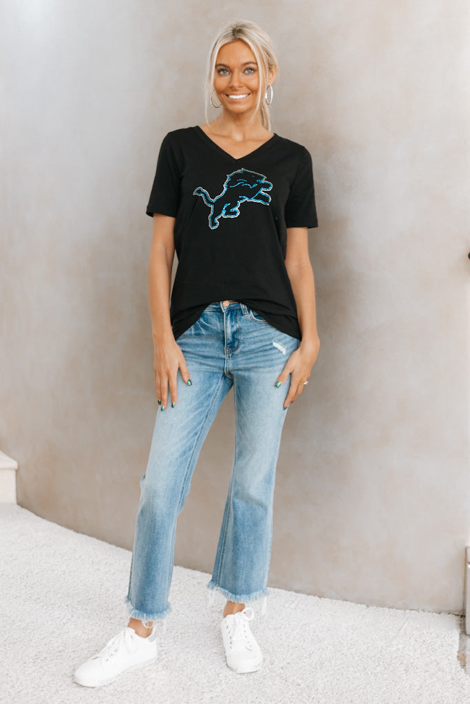 Detroit Lions Spirit Outline T Shirt