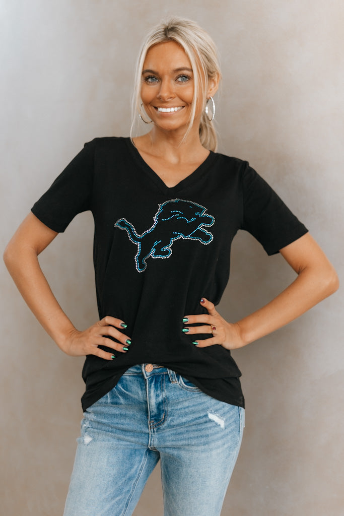 Detroit Lions Spirit Outline T Shirt